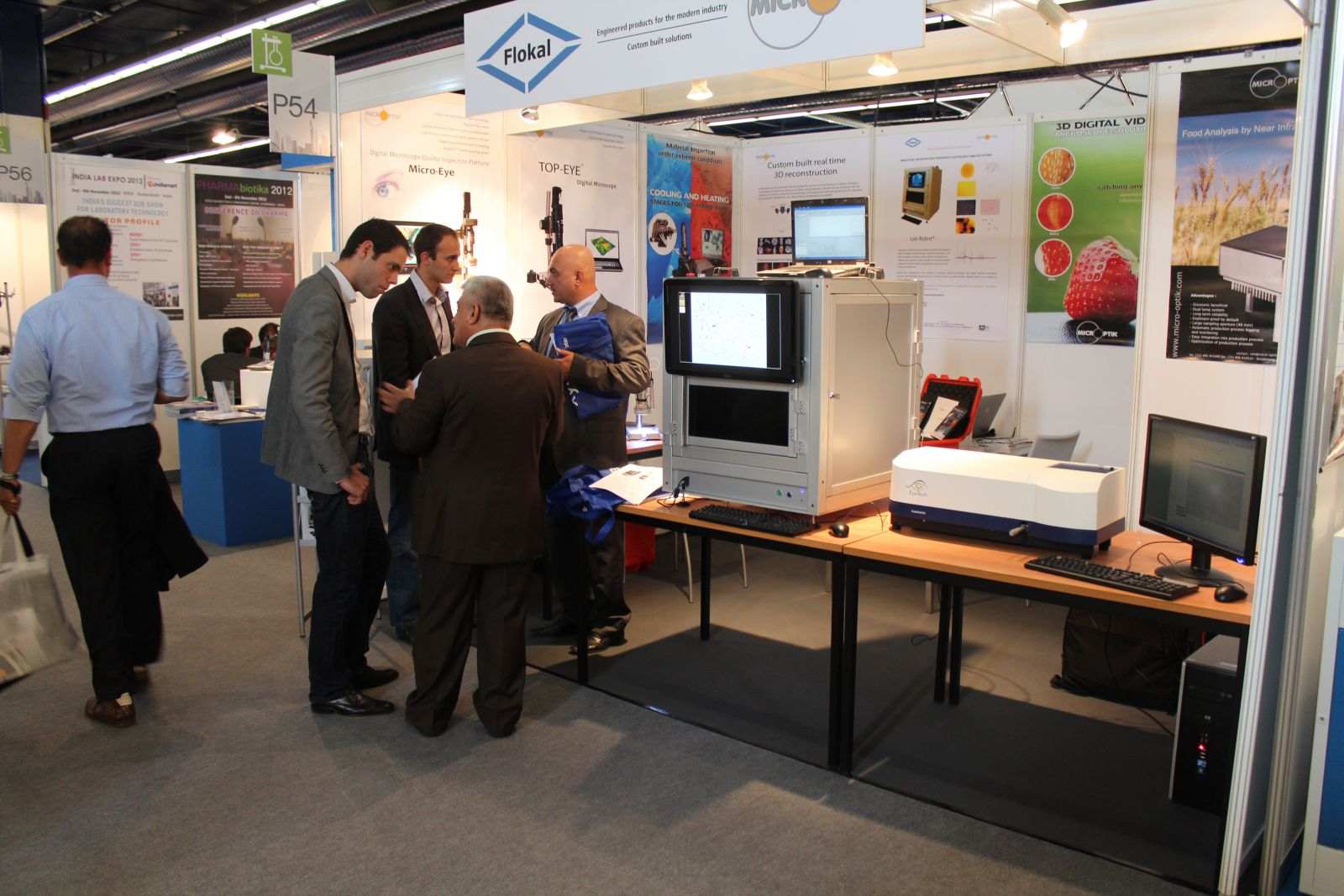 Achema Exhibition, microptik